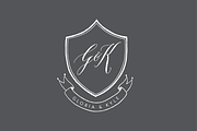 5 Hand Drawn Crests, an Illustration by Bianca Mascorro Art (Thumbnail 2 of 3)