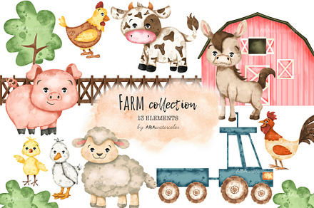 Farm Animals Collection
