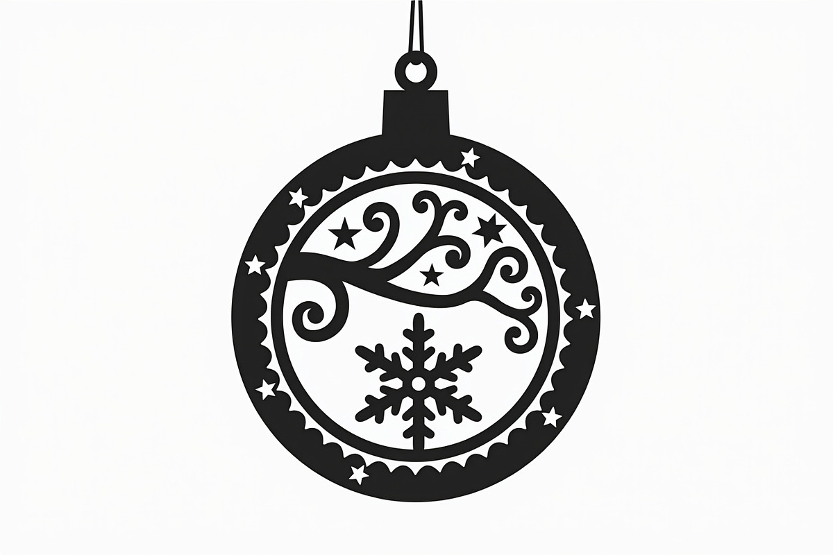 christmas svg bundle, laser cut chri, an Illustration by musafir_fashion (Photo 2 of 16)
