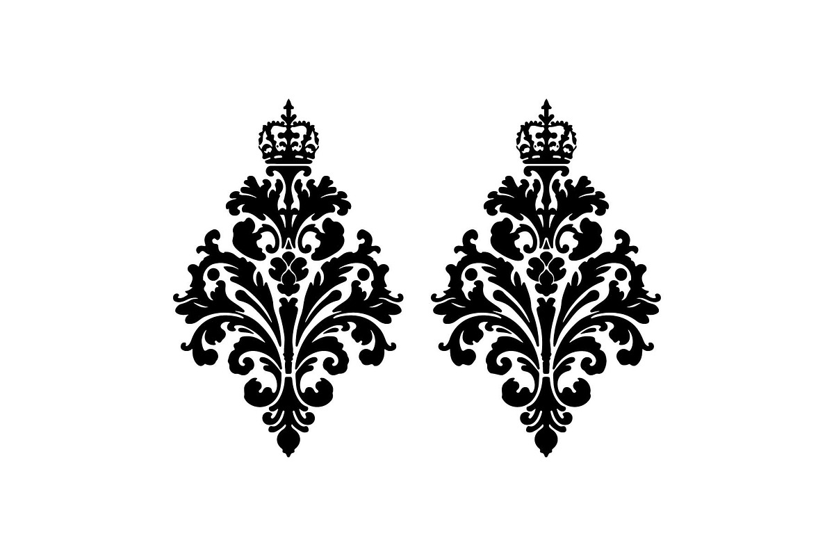 Vintage Filigree Earring SVG Bundle, an Object Graphic by jahid234 (Photo 11 of 13)