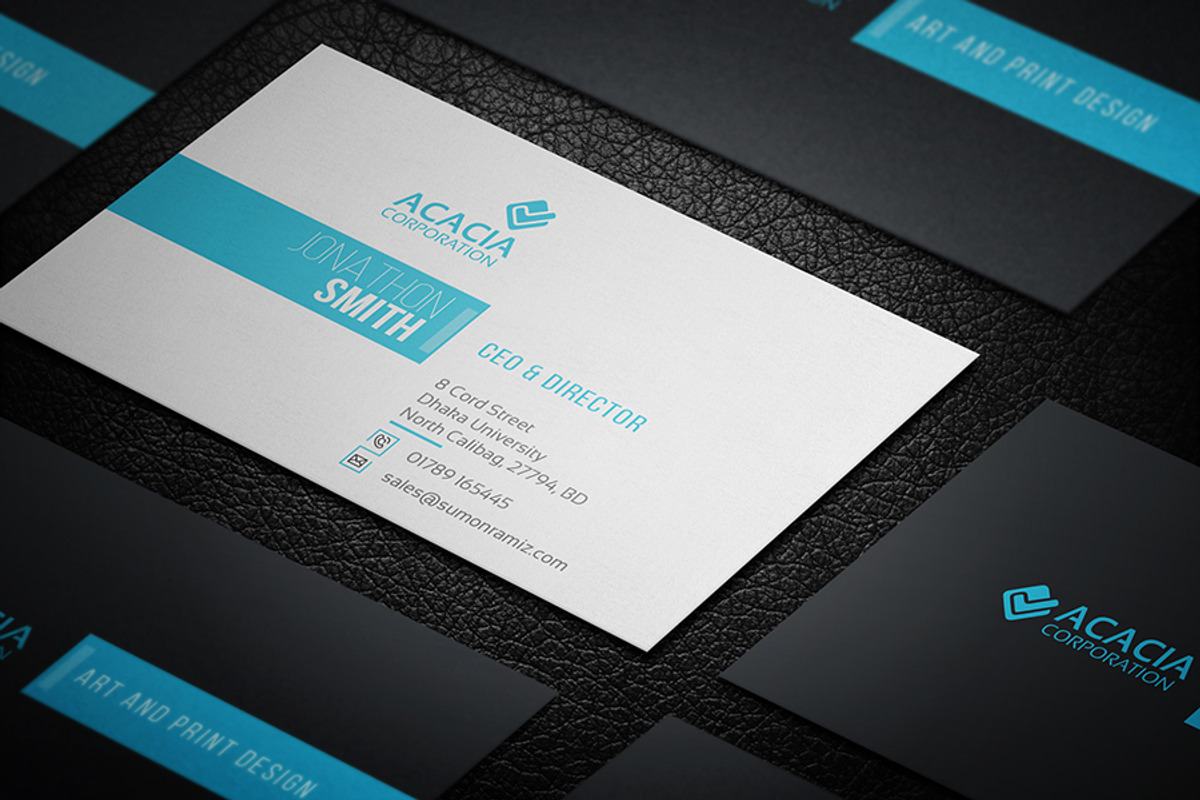Elegant Business Card, a Business Card Template by DesignGhar (Photo 6 of 6)