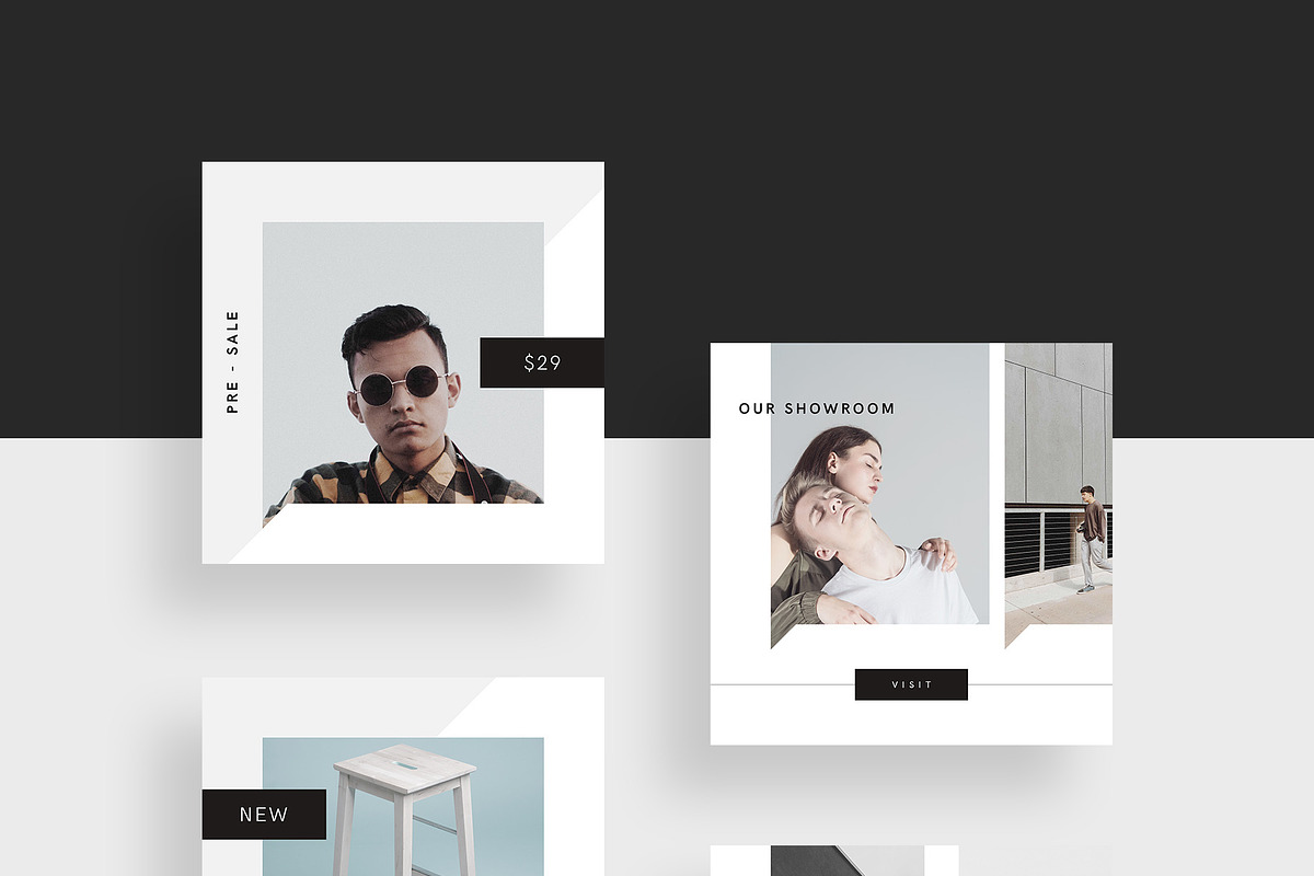 Minimal Canva Social Media Instagram, a Social Media Template by Goashape Studio (Photo 3 of 10)
