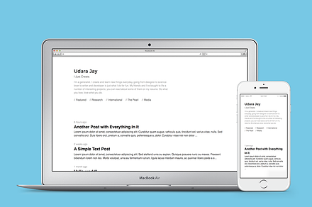 Unicode WordPress Theme