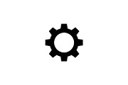 Gear & Cogwheel Silhouette Vector Bu, an Illustration by jahid234 (Thumbnail 29 of 51)