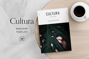 Cultura Magazine Template (InDesign), a Magazine Template by Eternel Design Studio