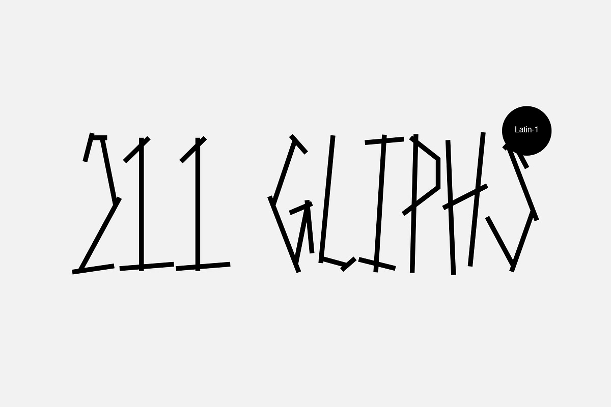 Srg®-Fighter's tape font preview 3