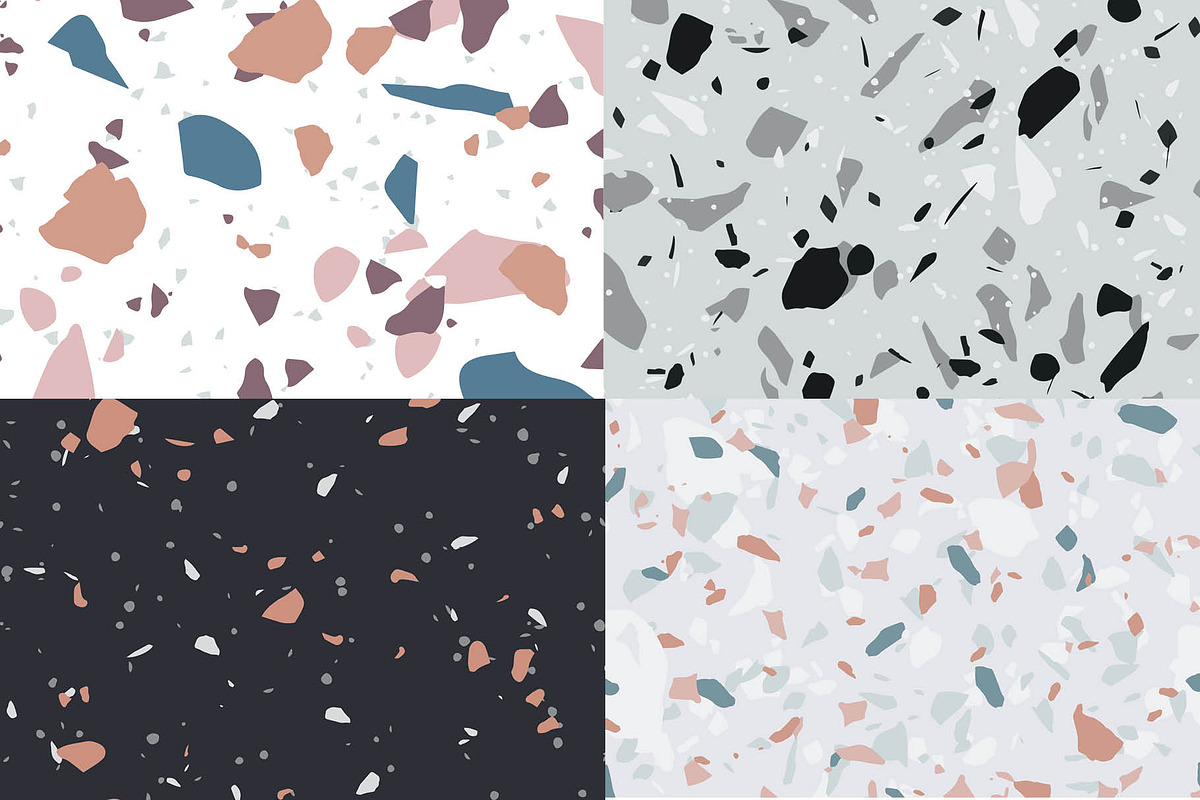 Terrazzo Patterns, a Graphic by Designdell (Photo 2 of 4)