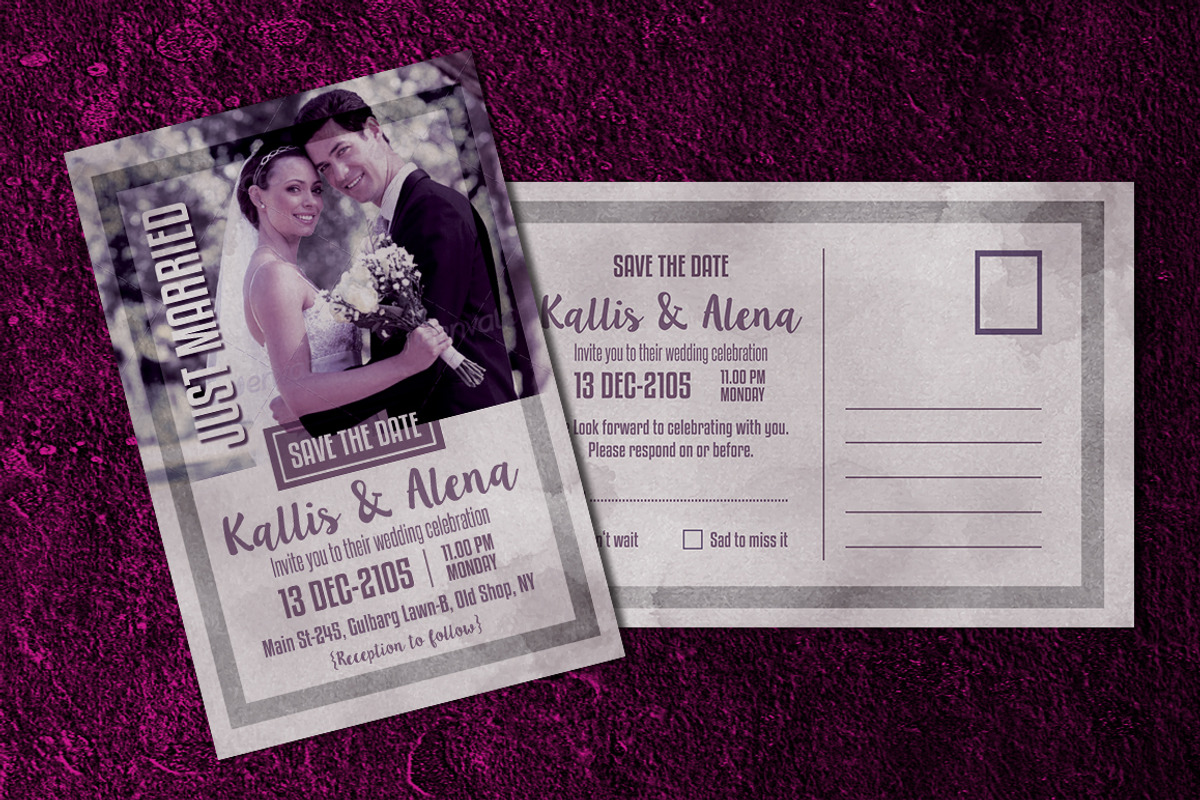 Wedding Invitation Template, an Invitation Template by emotions76 (Photo 2 of 3)