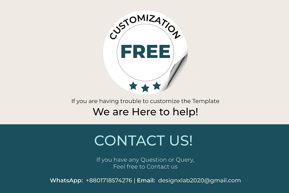 Minimal ATS friendly resume, cover, a Resume Template by Design_Xlab (Photo 10 of 10)