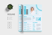 Modern Minimalist Resume / CV, a Resume Template by TMint Play (Thumbnail 2 of 2)