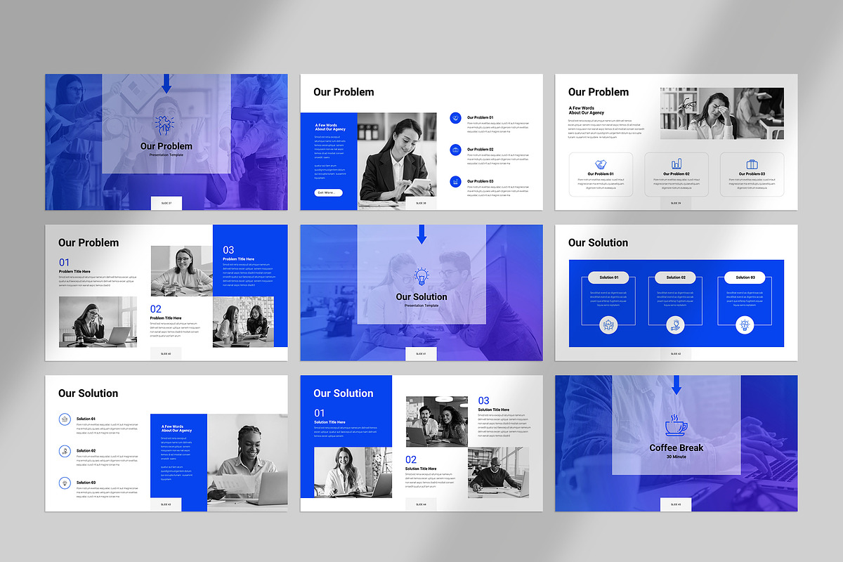 Corporate Business Template ( PPTX ), a Presentation Template by Spark_Creative (Photo 7 of 12)