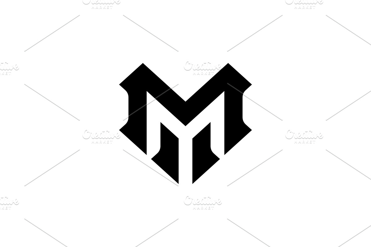 Sport M Letter Logo Template, a Branding & Logo Template by MenkType Studio (Photo 2 of 2)