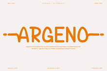 Argeno - Paint Font