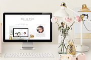 Pink Blogger Template - Brenna, a Templates & Theme by BD Web Studio (Thumbnail 2 of 3)