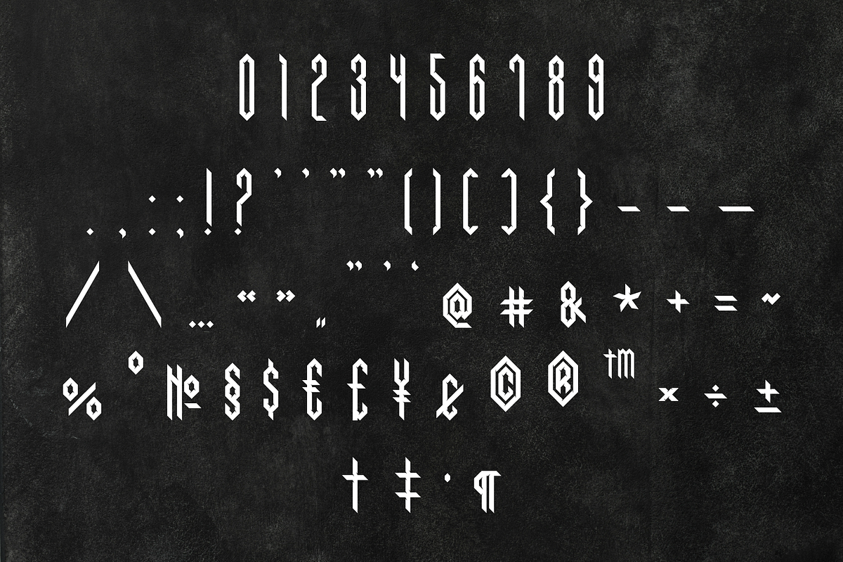 Eldravik — Runic Gothic Font, a Blackletter Font by Wolgard (Photo 4 of 14)