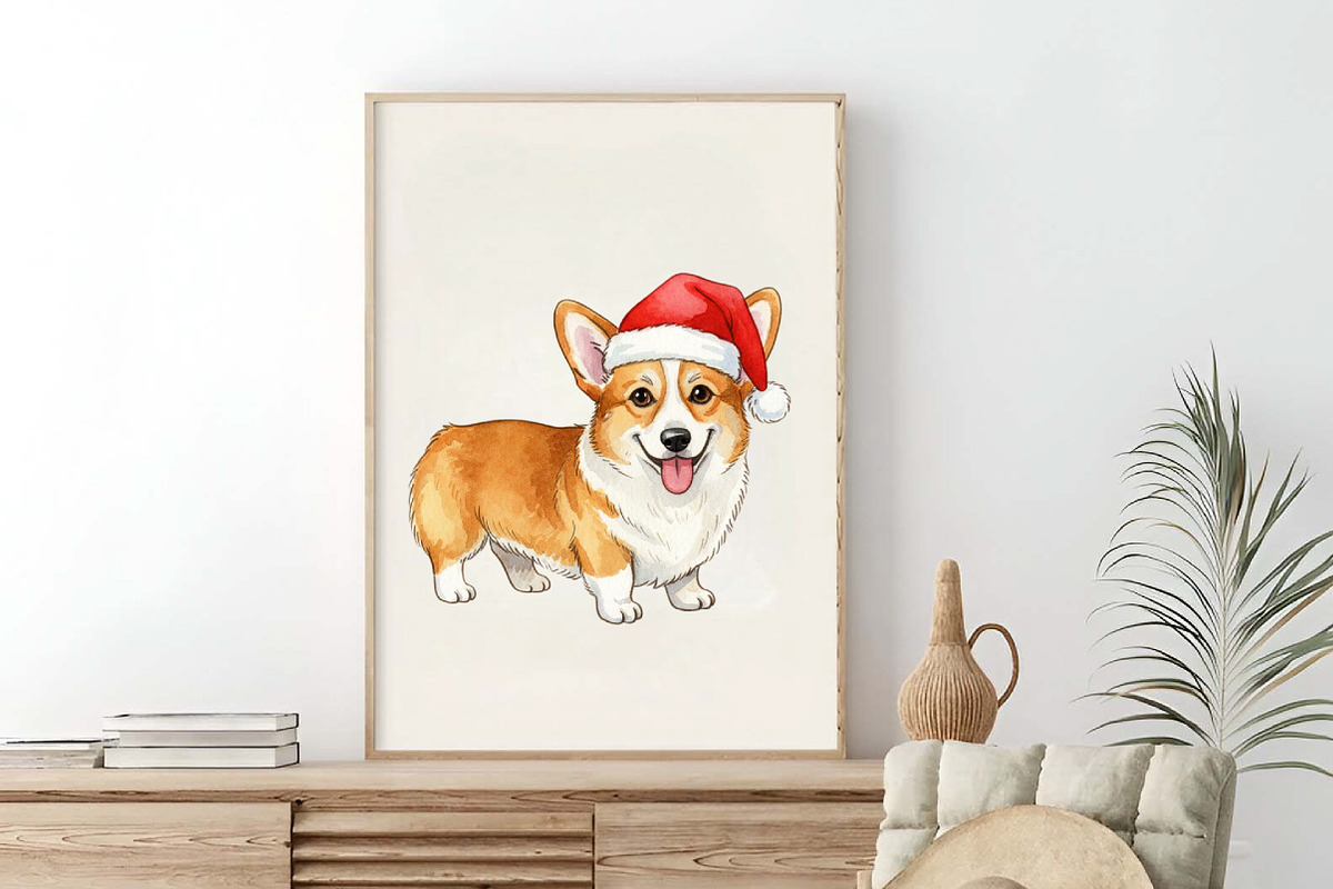 Quirky Christmas Dog Sublimation PNG, an Illustration by SinaCreation (Photo 6 of 7)