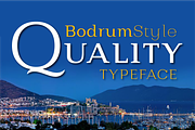 Bodrum Style, a Slab Serif Font by BULENT YUKSEL (Thumbnail 11 of 12)
