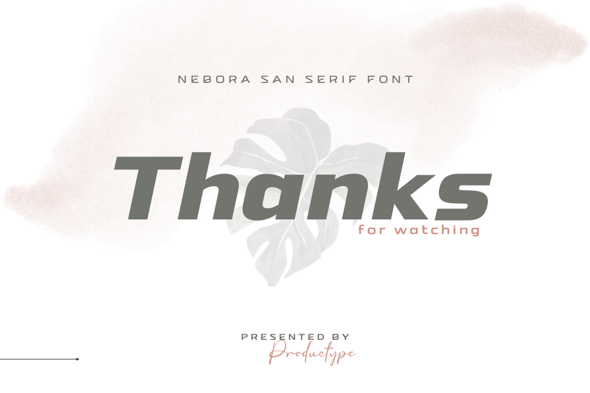 Nebora, a Sans Serif Font by productype1 (Photo 16 of 16)