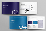 Brand Guidelines Template Landscape, a Brochure Template by E-Type (Thumbnail 5 of 7)