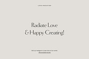 CANVA PS Instagram Posts Templates, a Social Media Template by Love Radiation Studio (Thumbnail 22 of 22)