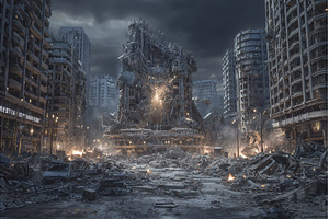 Earthquakes, wars, hurricanes, and, an Architecture Photo by ZinetroN