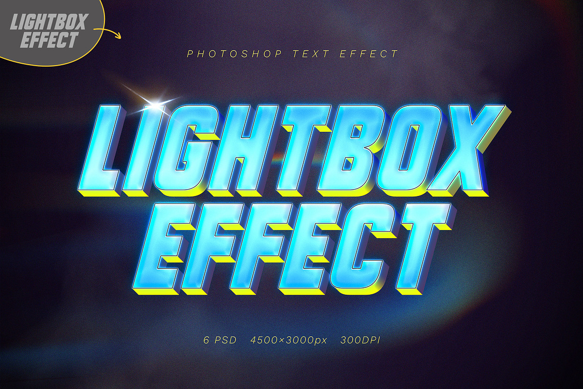 Retro Neon Light Text Effect, a Layer Style Add-On by Andrew Skoch Design (Photo 3 of 9)