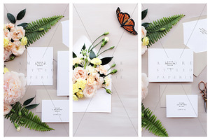 Styled Stationery Mock Up, Tiger Eye