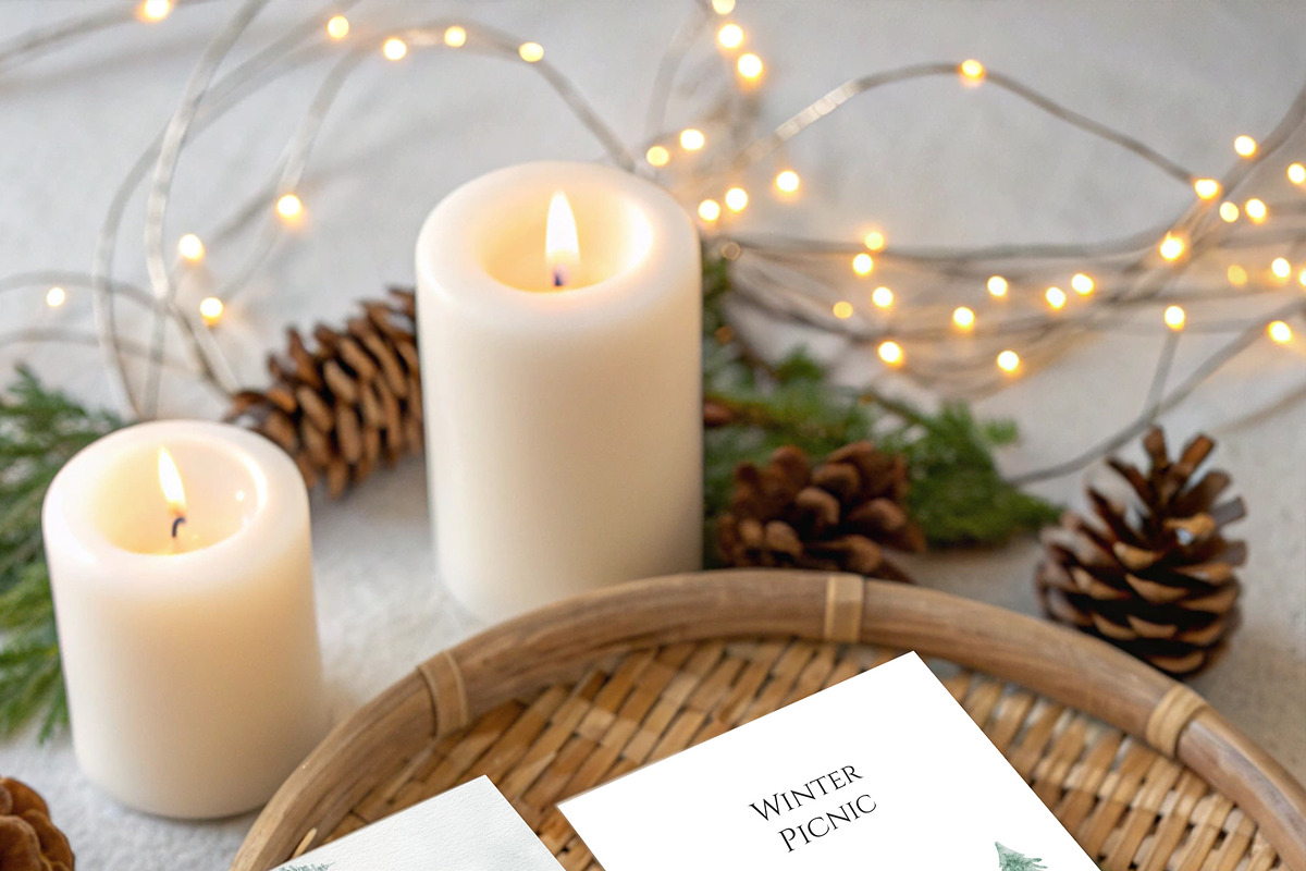 Winter Romantic Picnic, an Object Graphic by Kattypainting (Photo 9 of 11)