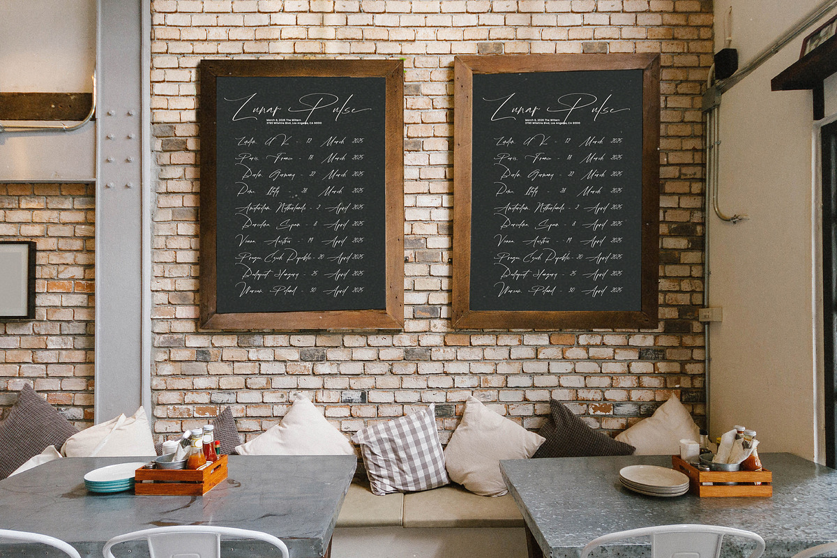 Pastel Night Modern Signature, a Script Font by stylishtype.co (Photo 9 of 20)