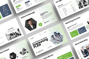 Marketing Plan Presentation, a Presentation Template by MightyDesign