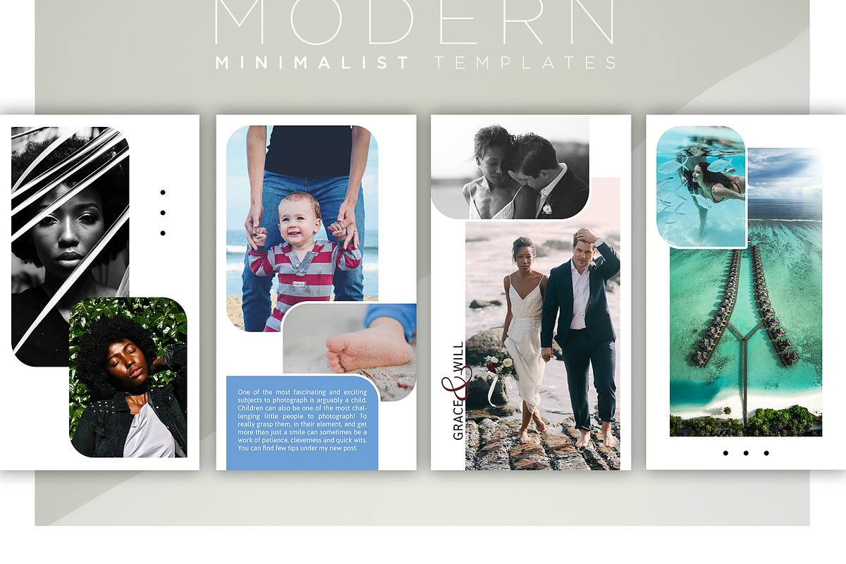 MINIMAL Instagram Stories, a Social Media Template by The Black & Art (Photo 6 of 7)