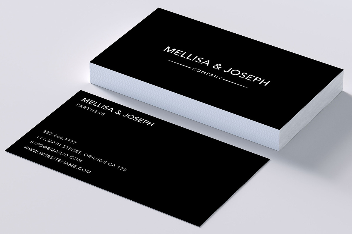 Classy company business card, a Business Card Template by Creative Designs (Photo 2 of 3)