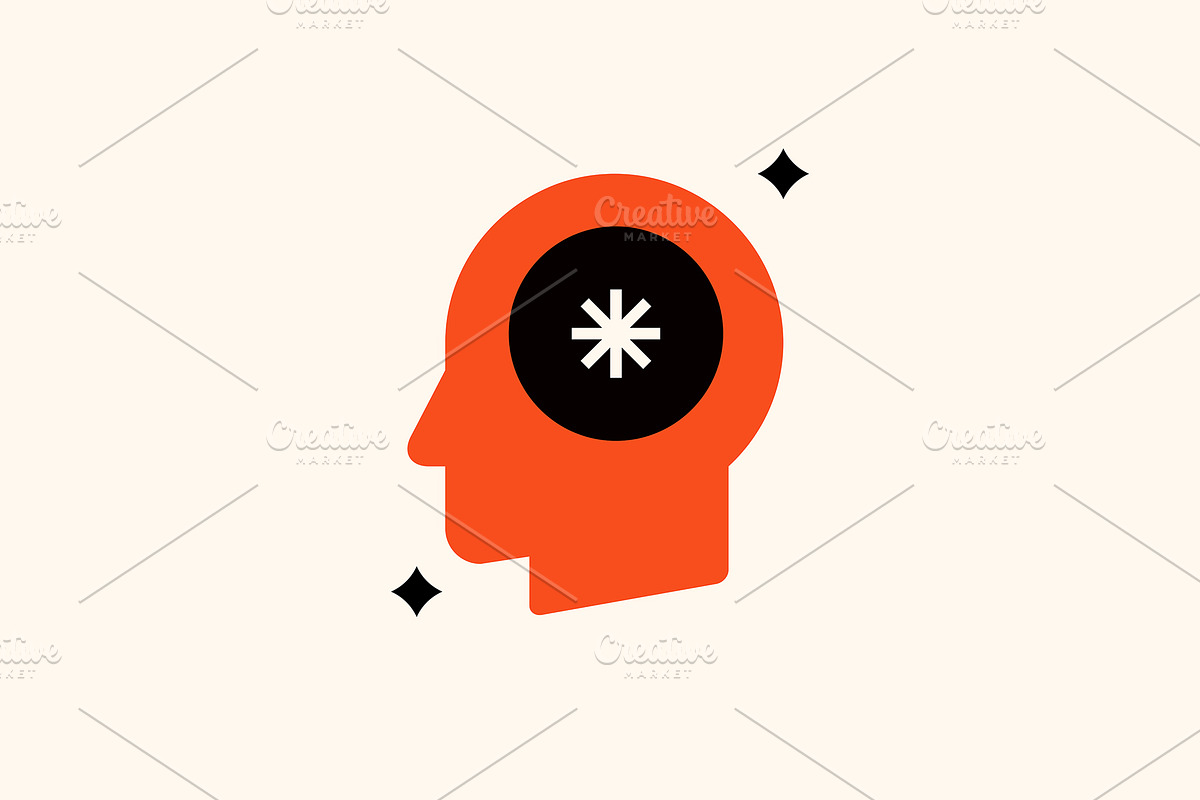 Idea illustration in flat design, a Finance Illustration by Visual Sanctum