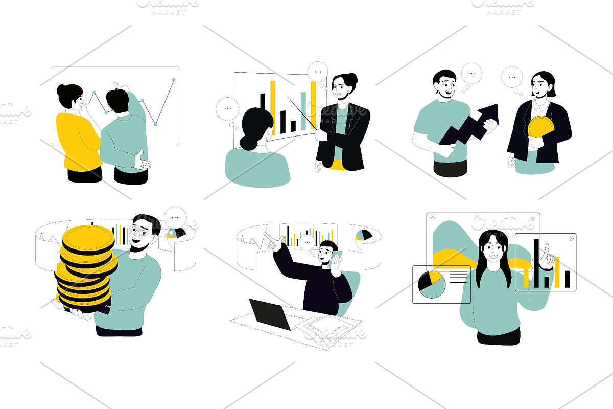Business Management Illustrations, a Finance Illustration by alexdndz (Photo 1 of 3)