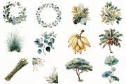 Watercolor Cute Baby Safari Animals, an Illustration by Designworld (Thumbnail 7 of 8)