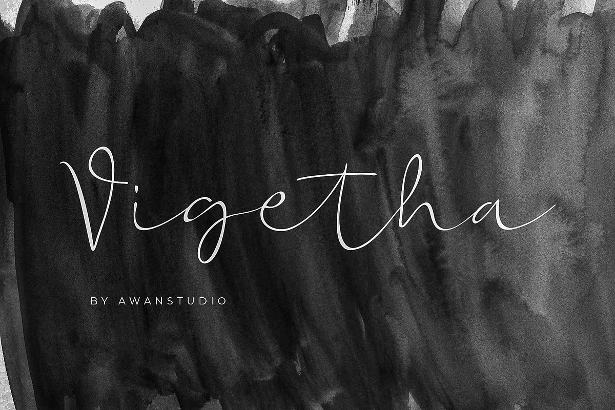 Vigetha Script Font