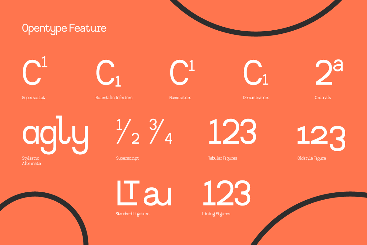 Coftein, a Sans Serif Font by Burntilldead (Photo 9 of 10)
