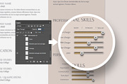 Resume & Portfolio Template, a Resume Template by Easybrandz (Thumbnail 4 of 5)