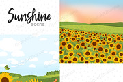 Sunshine Scene, a Seasonal Illustration by GlamArtZhanna (Thumbnail 2 of 3)
