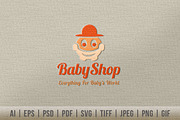 Baby Shop Logo, a Branding & Logo Template by Dotnpix (Thumbnail 1 of 5)