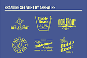 Coffee Roastery Logo Templates, a Branding & Logo Template by Akreatipe (Thumbnail 2 of 11)