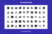 Logistics icons, an Outline Icon by Wencory (Thumbnail 1 of 2)