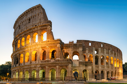 Colosseum in rome italy containing rome, italy, and colosseo, an Architecture Photo by Lucky Photographer