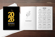 365 Days 2026 Agenda Canva Kdp, a Stationery Template by Mustafiz (Thumbnail 3 of 8)
