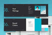 Minimal Brand Identity Guidelines, a Presentation Template by Delightful Design (Thumbnail 2 of 6)