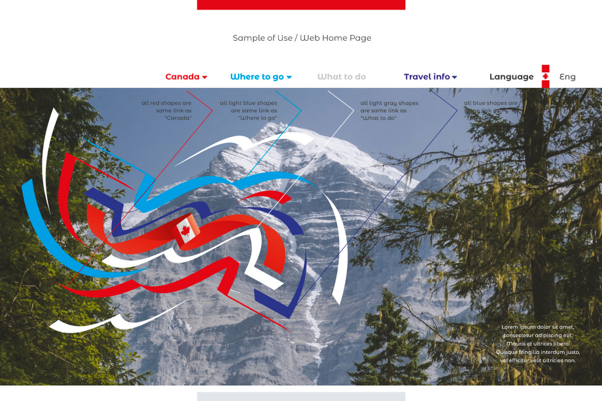 Canada flag ribbon vector, a Templates & Theme by Simbos (Photo 8 of 9)