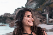 Joyful Beach Portrait in the Wind, a Beauty & Fashion Photo by Chris Joel Campbell (Thumbnail 2 of 2)