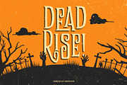 The Zukones Halloween Font, a Serif Font by alit design (Thumbnail 8 of 16)