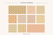 Summer flowers vector patterns, a Pattern Graphic by Katerina.Sea.Design (Thumbnail 4 of 10)