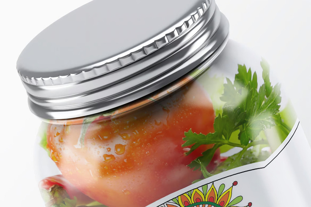 Mason Jar Mock-Up, a Packaging Mockup by DesignRushMarket (Photo 4 of 8)